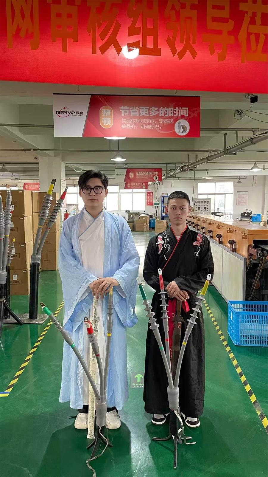 民賽弘揚(yáng)漢服文化，宣傳中國制造
